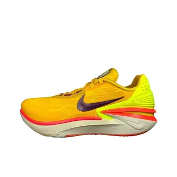 Nike Air Zoom G.T. Cut 2 Anti Slip Wear Resistant Low Top Basketball Shoes Men's Yellow