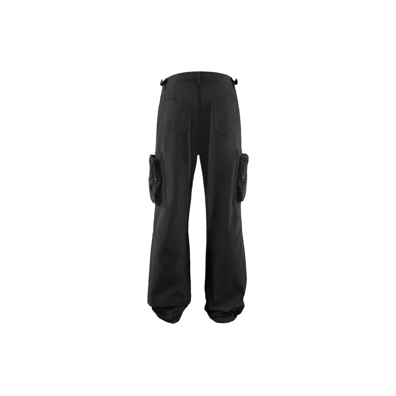 STK SMALL TOWN KID Casual Pants Unisex Black-1
