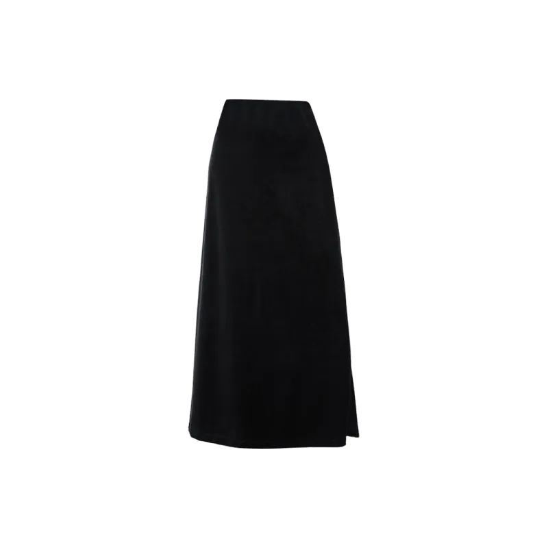 MM Casual Long Skirts Women's Black-6