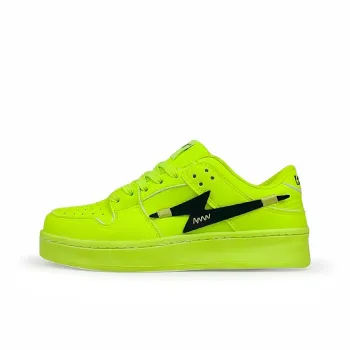 BKAE Slip Resistant Water Resistant And Wear Resistant Low Top Skateboard Shoes Unisex Green