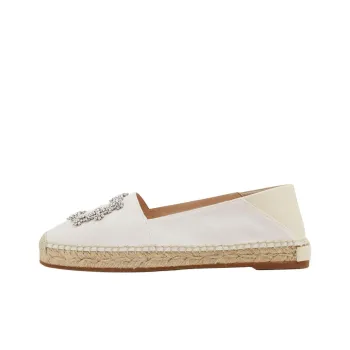 MANOLO BLAHNIK Hangrilla Espadrilles Women's White