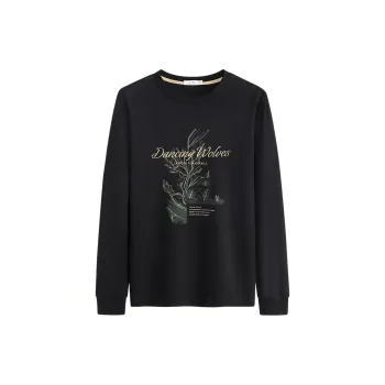 Dance With Wolves T Shirt Men's Black