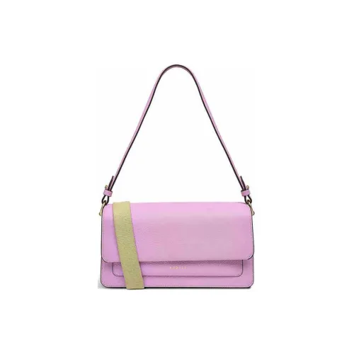 RADLEY Cow Leather Handbag Shoulder Bag Medium Size Women's Pink