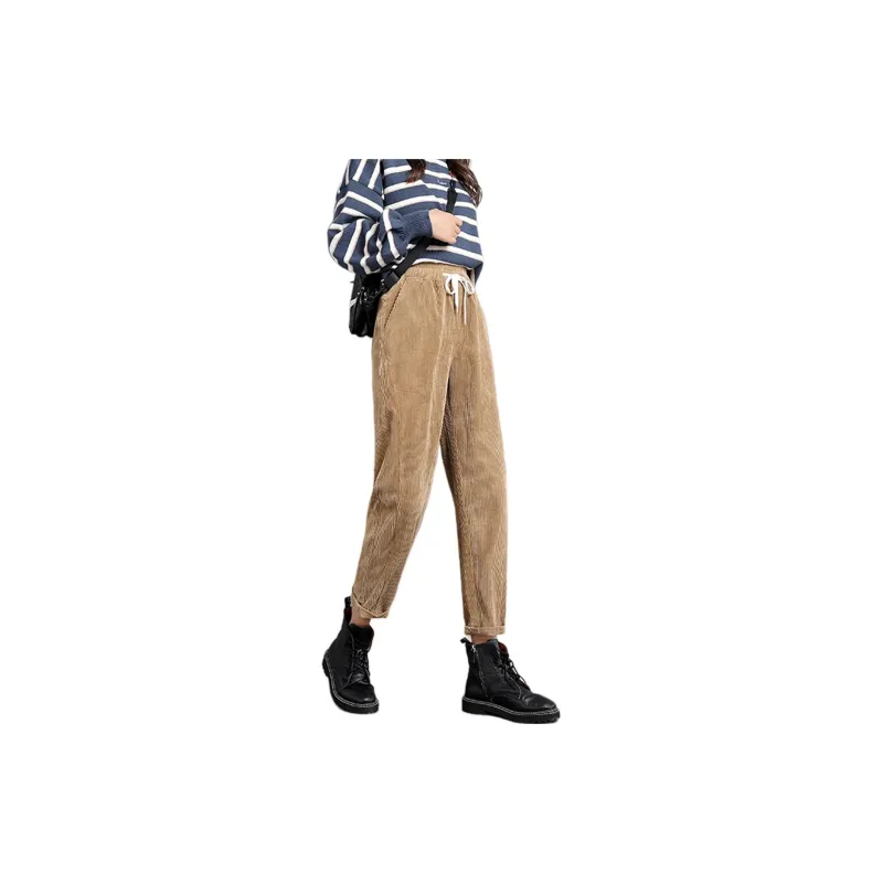 Weixi Casual Pants Women's Khaki-2