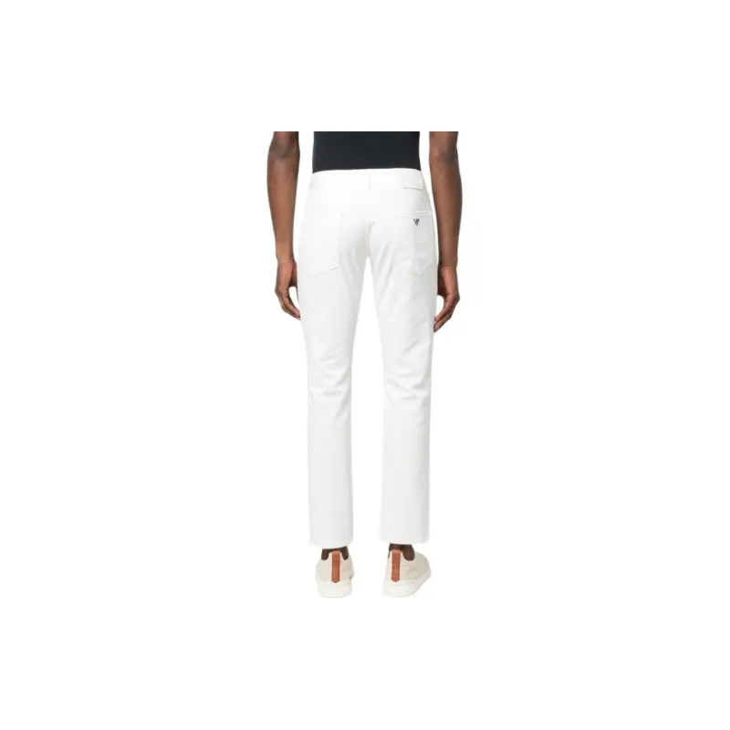EMPORIO ARMANI Log Patch Slim Fit Jeans-3