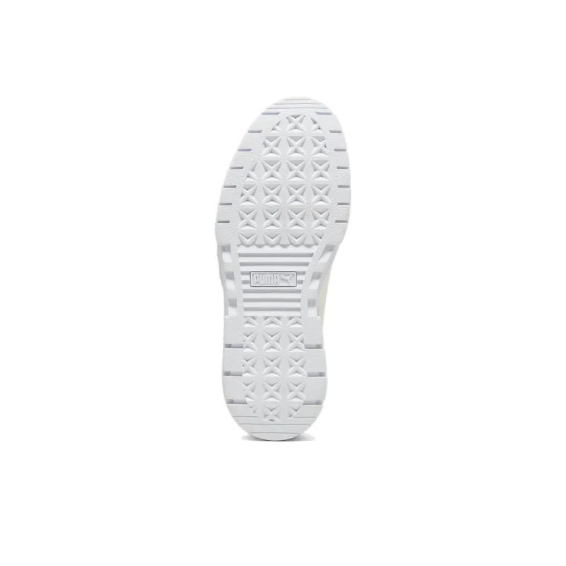 PUMA Maze Anti Slip Wear Resistant Low Top Skateboard Shoes Women's White-4