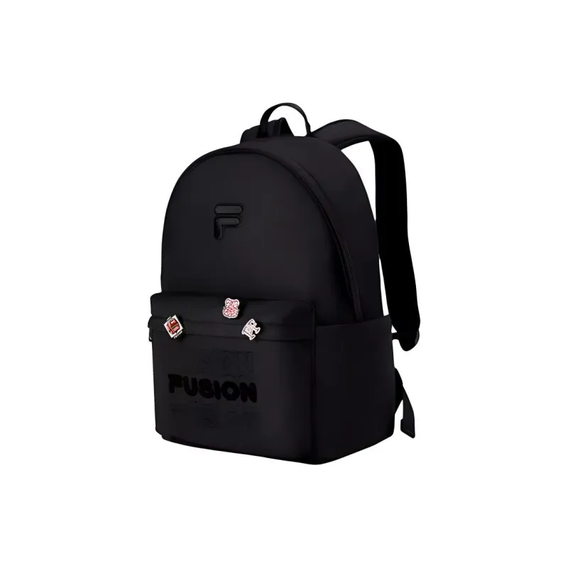 FILA FUSION Fabric Backpack Extra Small Unisex Pitch Black-2