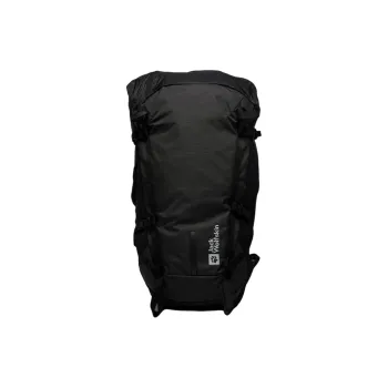 Jack Wolfskin Polyamide Outdoor Mountaineering Bag Backpack Regular Unisex Black
