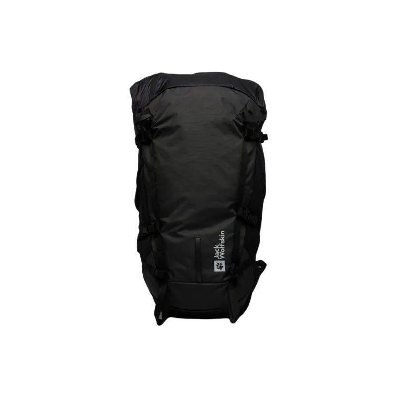 Jack Wolfskin Polyamide Outdoor Mountaineering Bag Backpack Regular Unisex Black-0