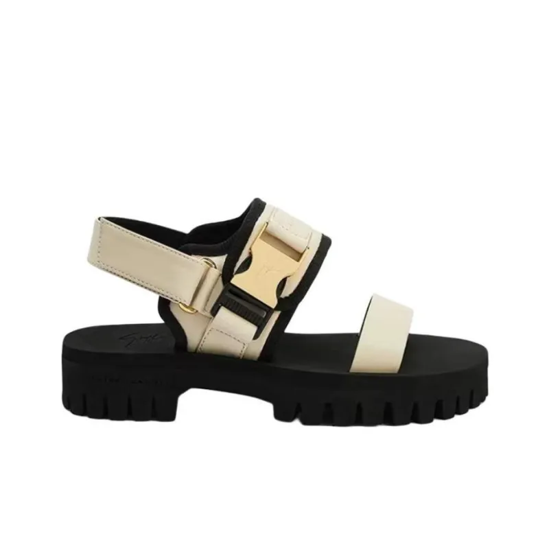 Giuseppe Zanotti Shyan Chunky Leather Sandals Women's-1