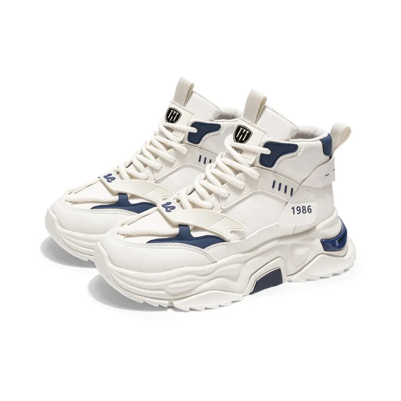 HACKBUTEER High Top Chunky Sneakers Men's-3