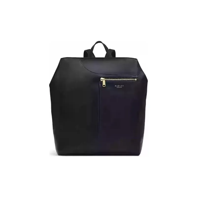 RADLEY Cow Leather Backpack Medium Size Unisex Black-0