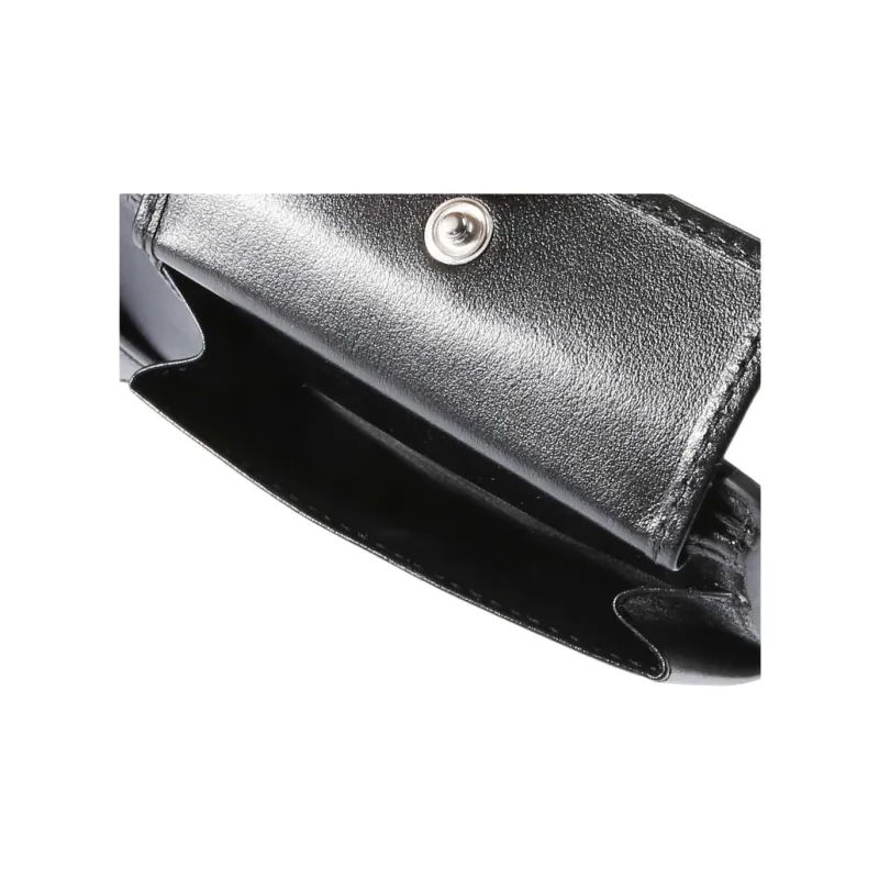 GUCCI GG Embossed Leather Wallet Unisex Black-4