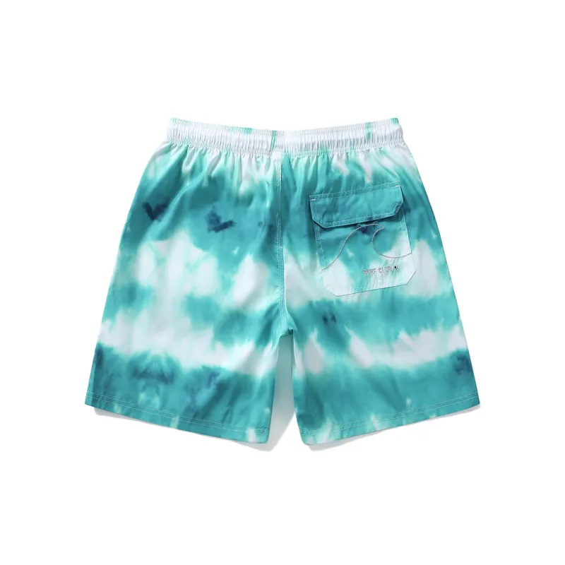 GAILANG Beach Shorts Men's Tie Dye Blue-5