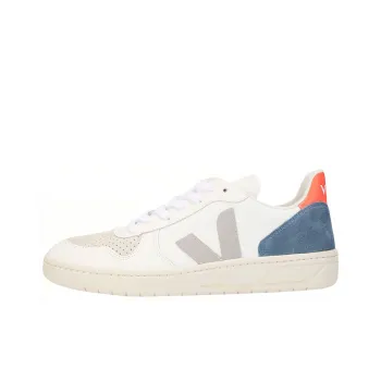 VEJA V 10 Lace Up 'White Oxford Grey'