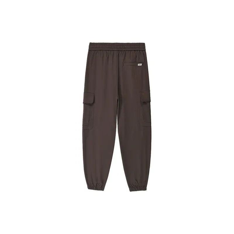 Jeep Casual Pants Unisex Coffee-1