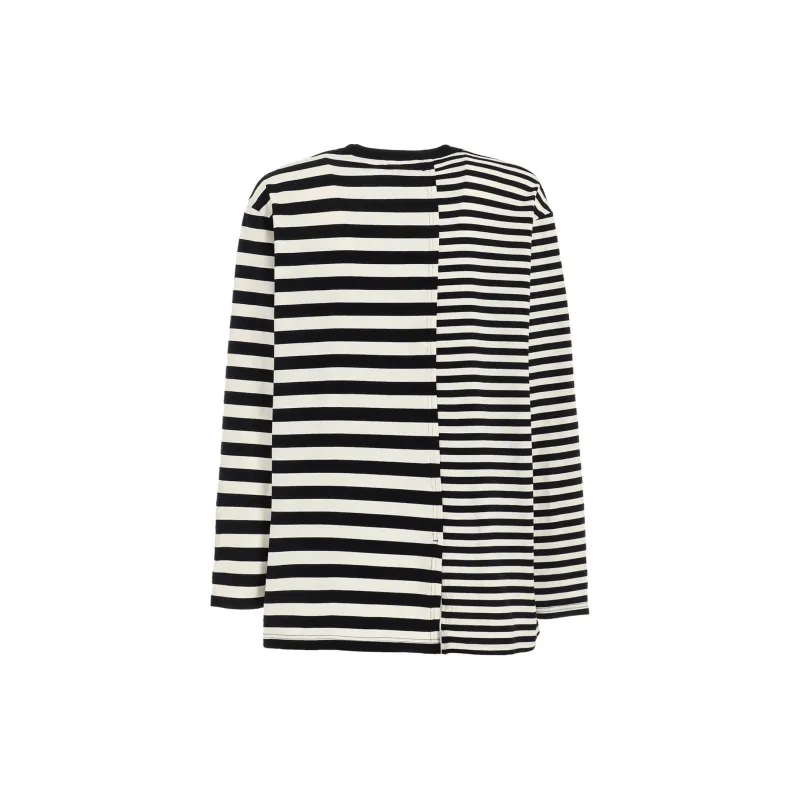 Yohji Yamamoto FW24 T-Shirt Unisex Black Beige-1