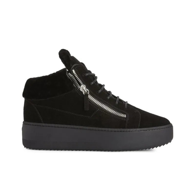 Giuseppe Zanotti Kriss Suede Platform Sneakers-1