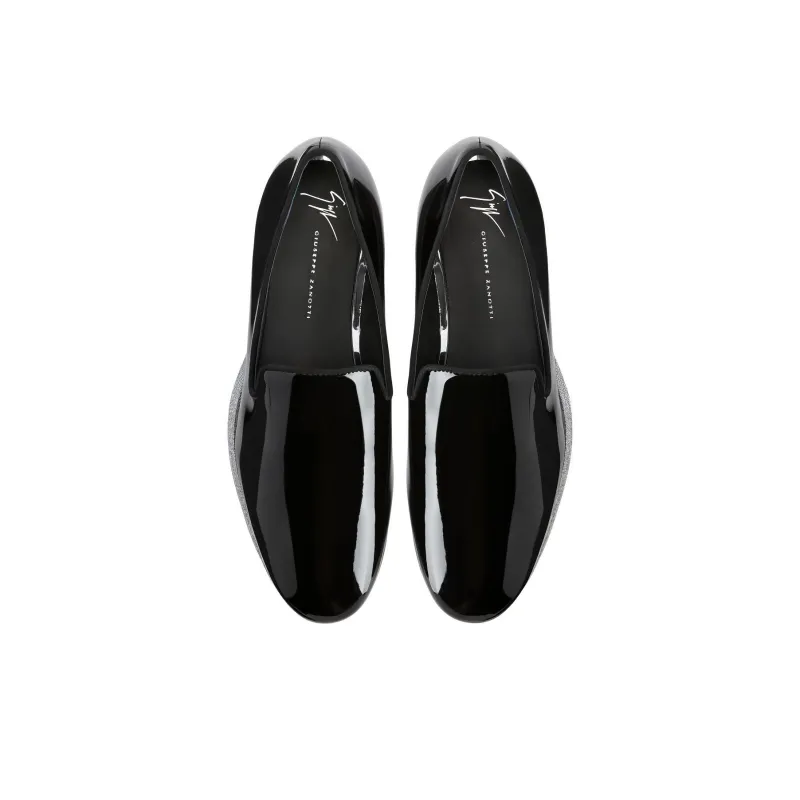 Giuseppe Zanotti Flash High shine Leather Loafers-4