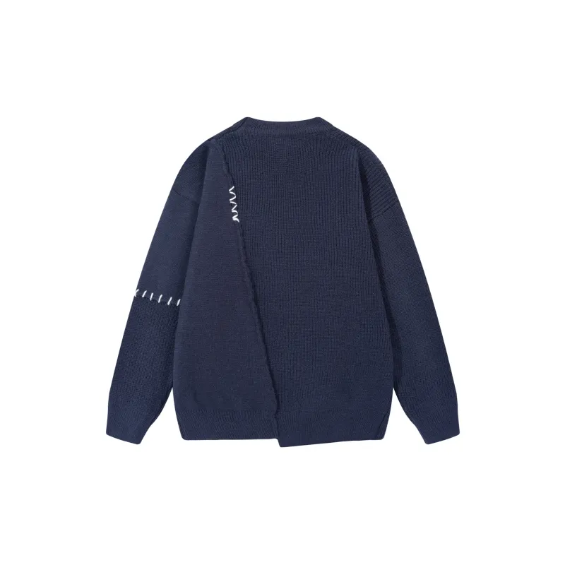David Bakken Sweater Unisex Navy Blue-1