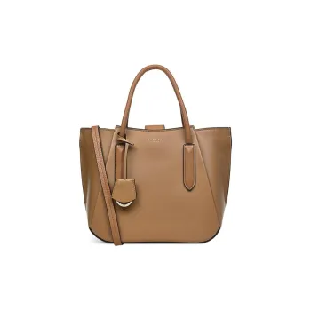 RADLEY Cow Leather Shoulder Bag Crossbody Bag Handbag Large Size Women's Light Brown