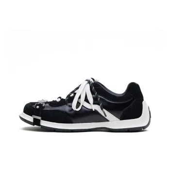 ABCICEY Wear resistant And Lightweight Low Top Casual Shoes Unisex Black