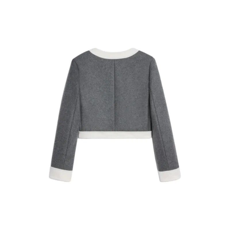 CELINE Brompton Jacket In Wool Cloth-1