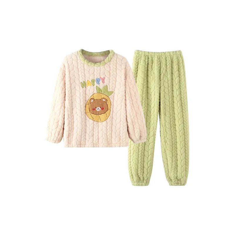 Sleeping Beauty Pajama Set Women's Light Green-0