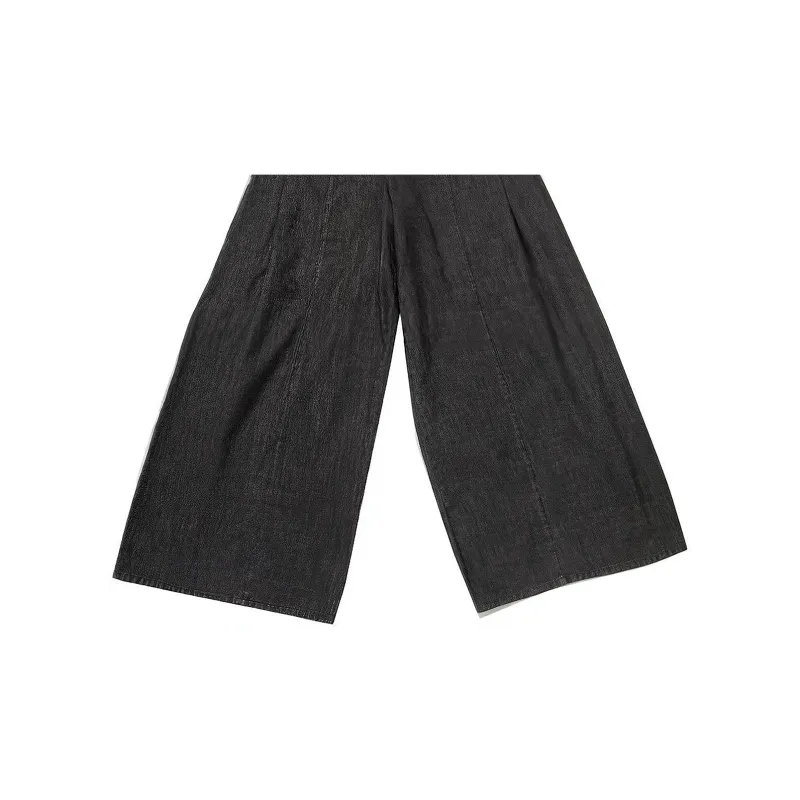 CHANEL 23 Spring Summer New Arrivals 23S Jeans Women's Black-3