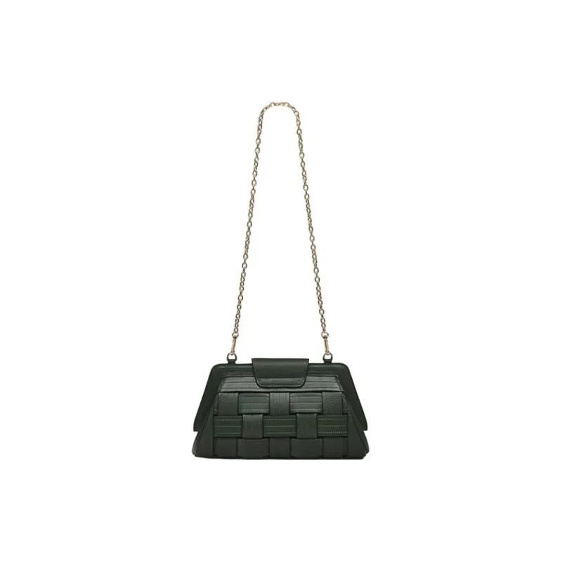 RADLEY Cow Leather Shoulder Bag Crossbody Bag Medium Size Women's Green-1