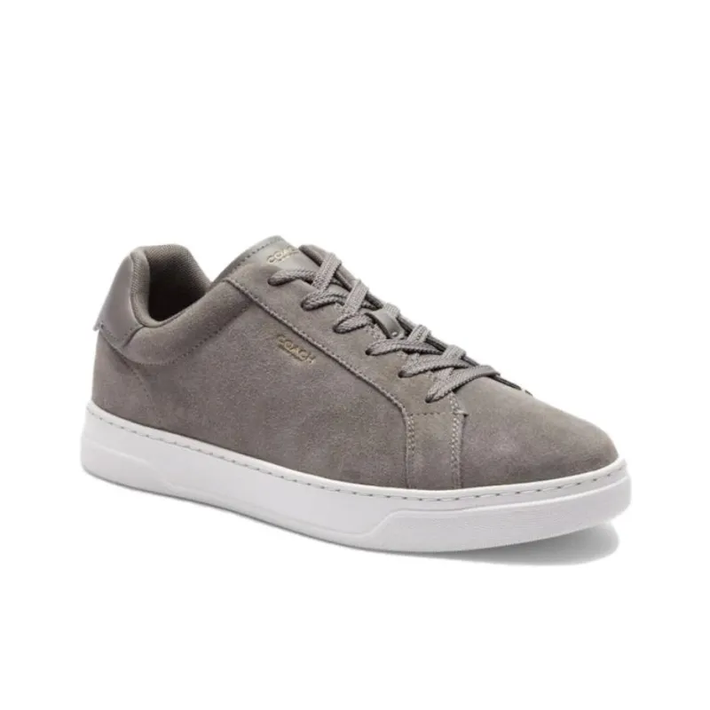 COACH Highline Low Top Skateboard Shoes Men's Gray-2