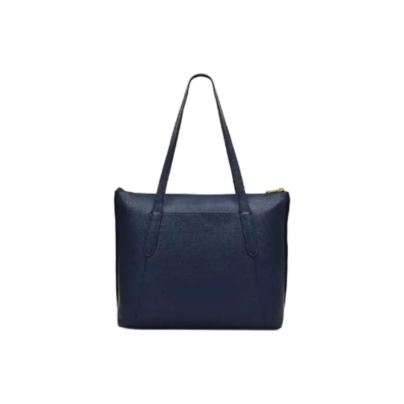 RADLEY Cow Leather Tote Bag Shopping Bag Shoulder Bags Large Size Women's Dark Blue-1