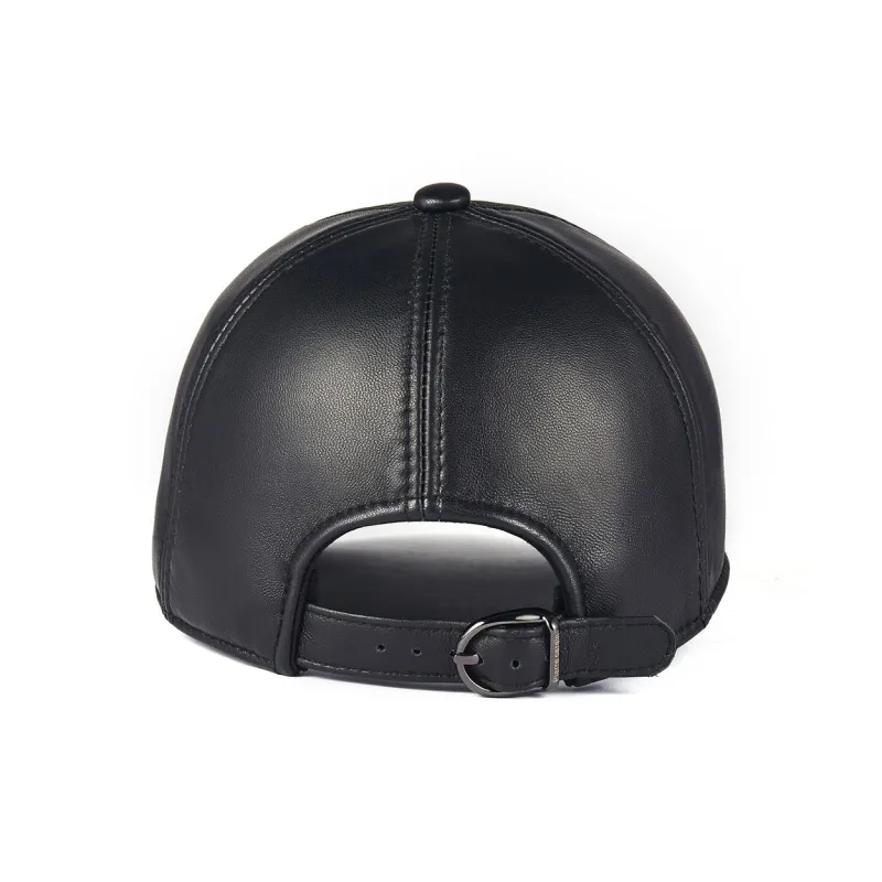 PIERRE CARDIN Sheepskin Baseball Caps Men's-2