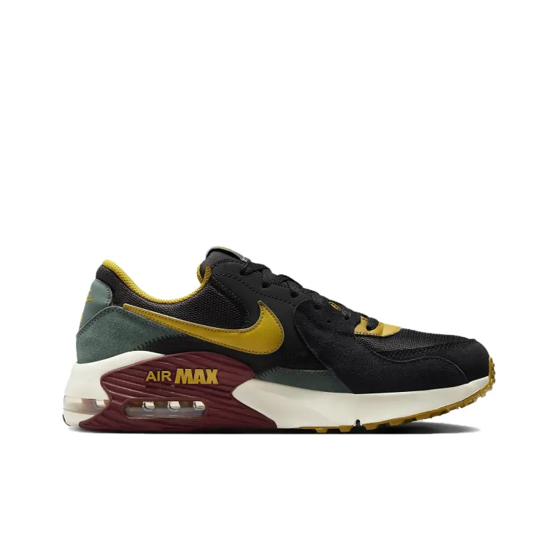 Nike Air Max Excee Black Vintage Green Dark Team Red Bronzine-1