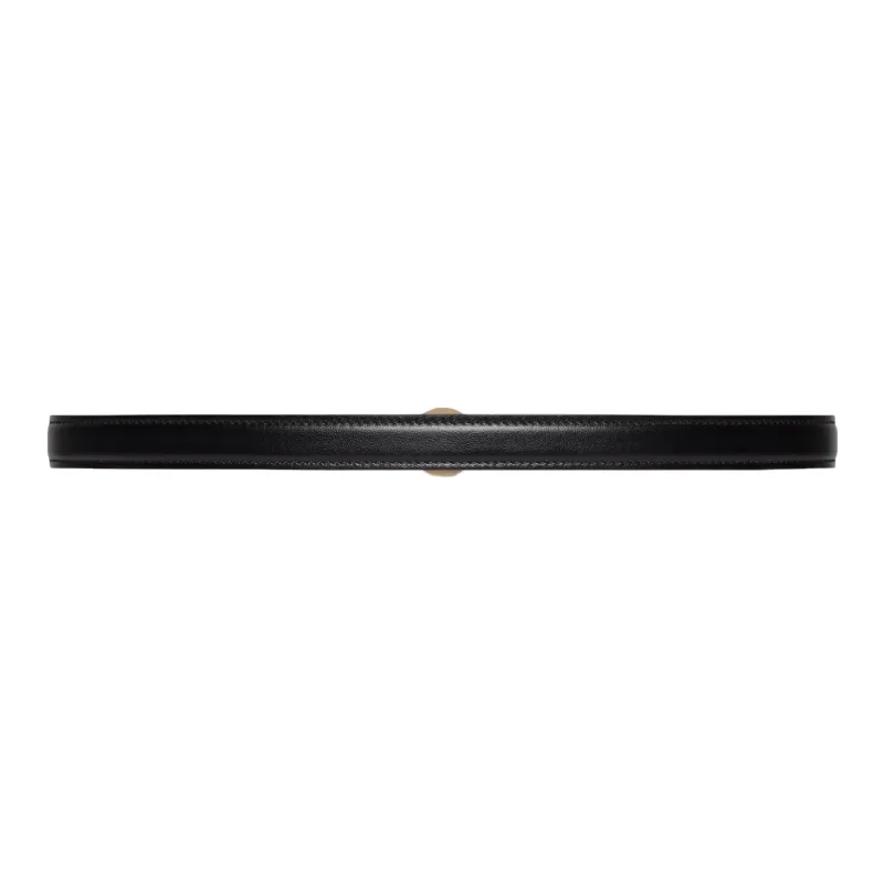 GUCCI Logo Plaque Buckled Belt-1