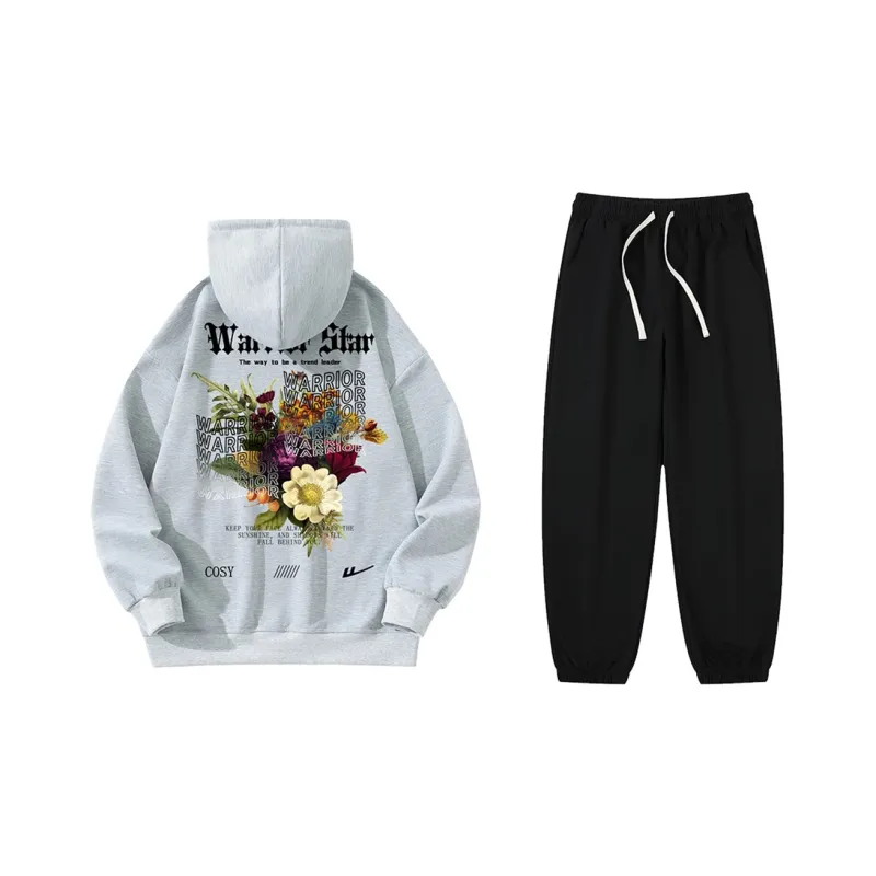 WARRIOR Sweatshirt Sets Unisex-13