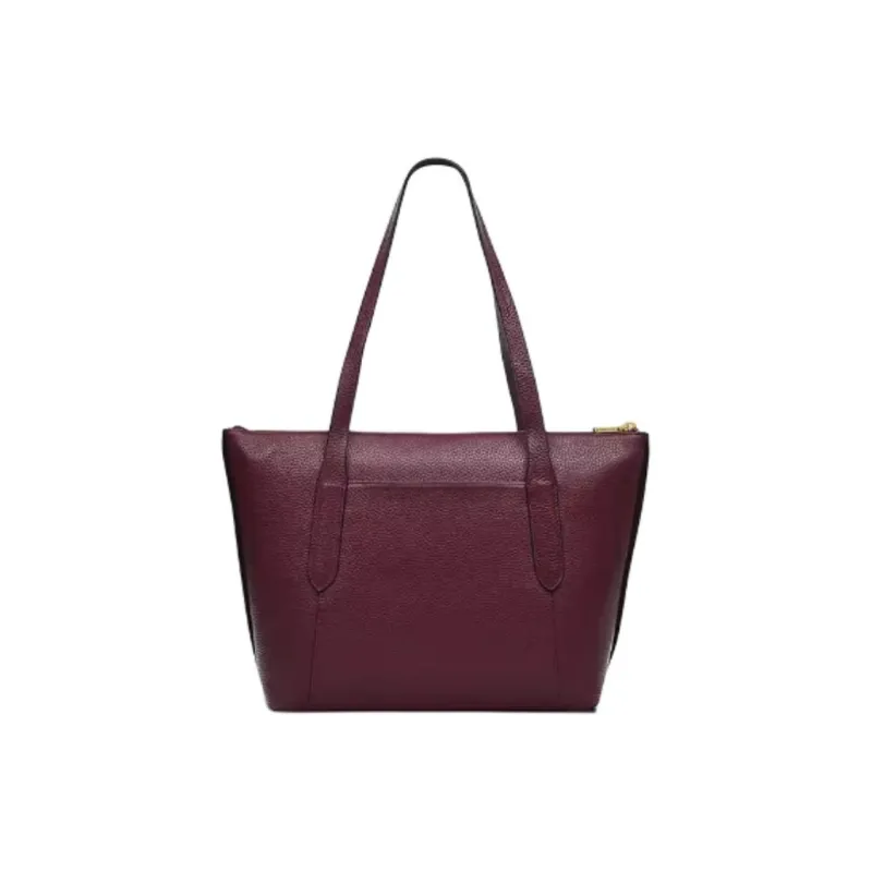 RADLEY Cow Leather Tote Bag Shopping Bag Shoulder Bags Medium Size Women's Red Brown-1