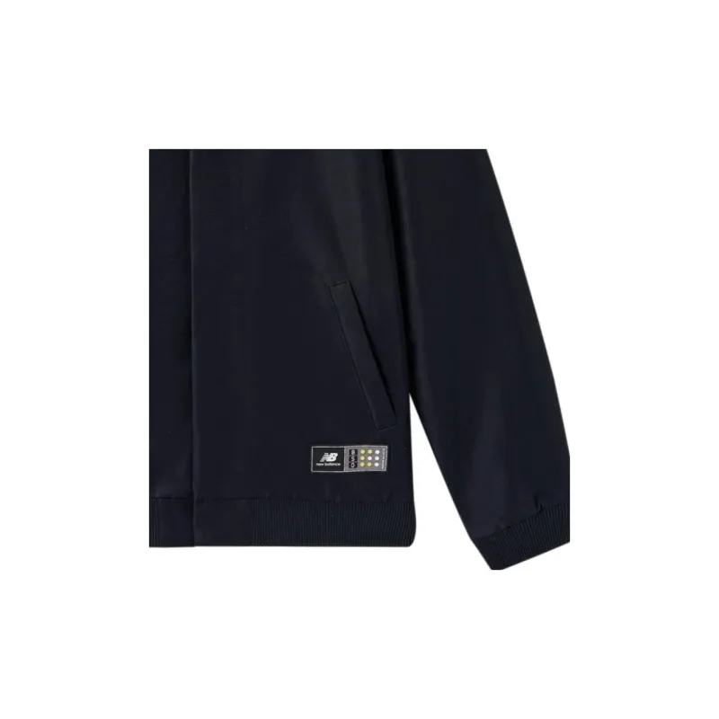 New Balance Jackets Men Black-5