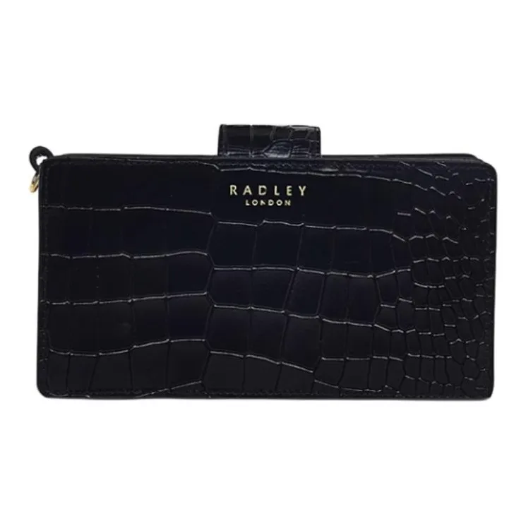 RADLEY Cow Leather Wallets Shoulder Bag Crossbody Bag Small Size Women's Black-1