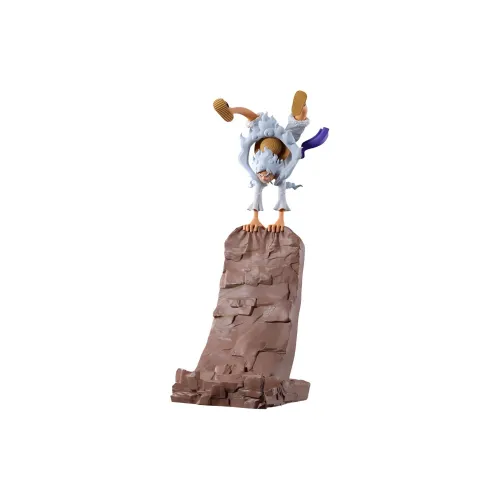 BANPRESTO Limited, One Piece FIGLIFE Monkey D. Luffy, Five Speed Vol. 2 Bonus Gifts 15cm