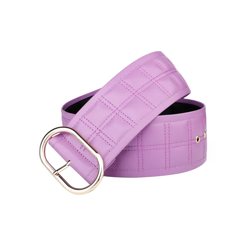 Jaylen Oos Sheepskin Leather Belts Women's 7.4cm-27