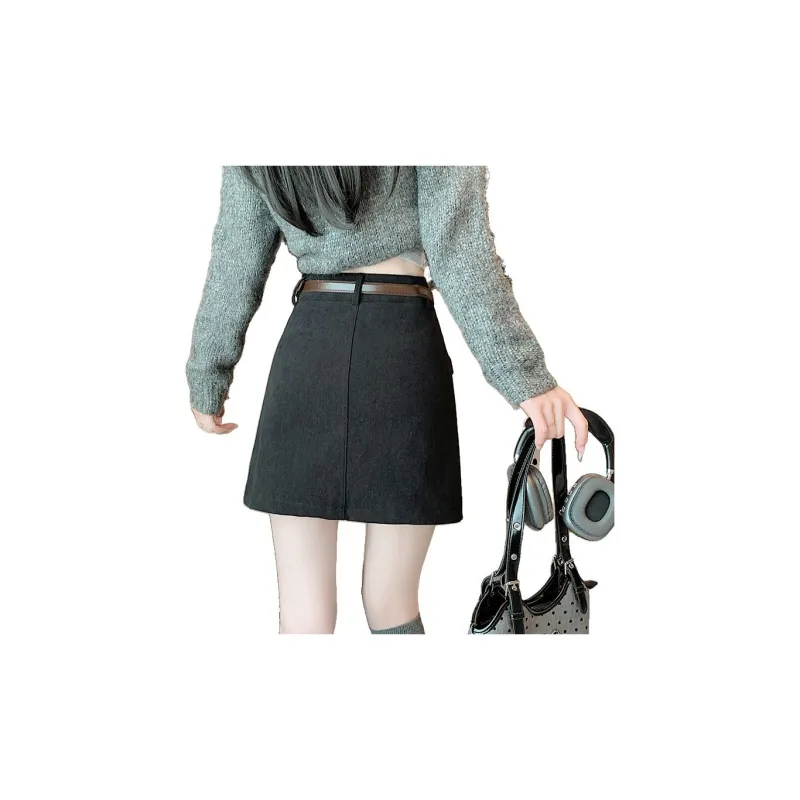 MM Casual Short Skirts For Fall And Winter Women's-1