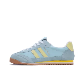 GLO BULL Skateboard Shoes Unisex Low-Top Light Blue Yellow