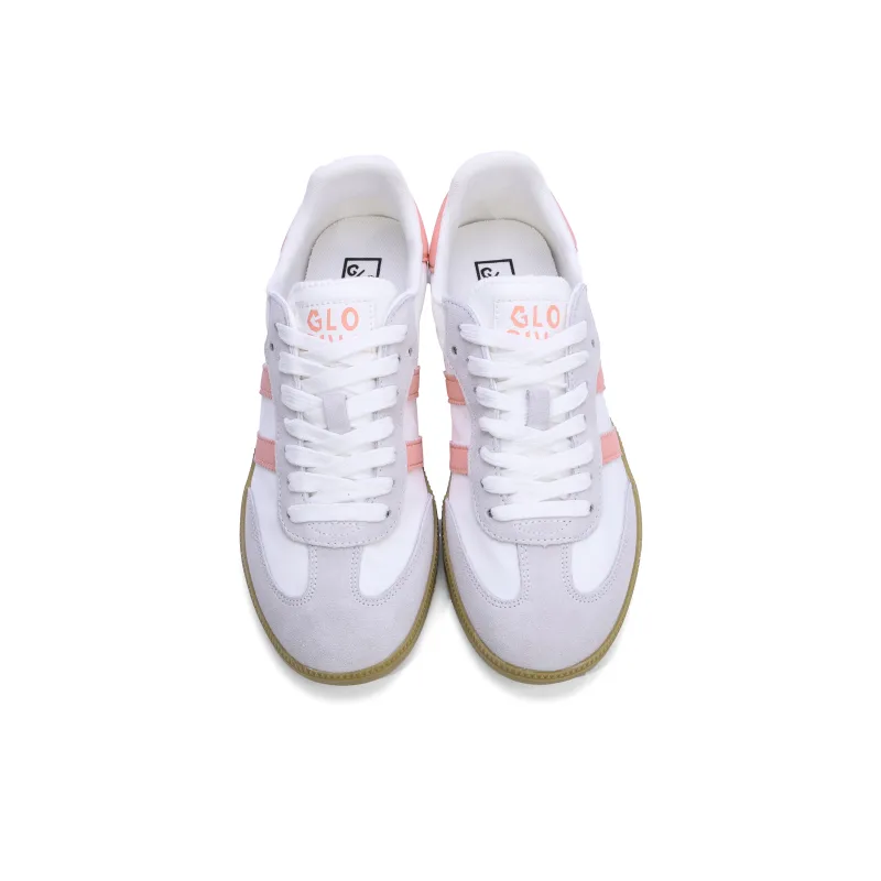 GLO BULL Skateboard Shoes Unisex Low Top Pink-3