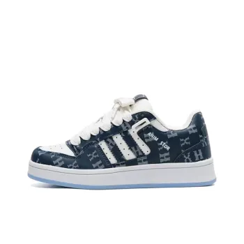 WJA Skateboard Shoes Women's Low Top Blue