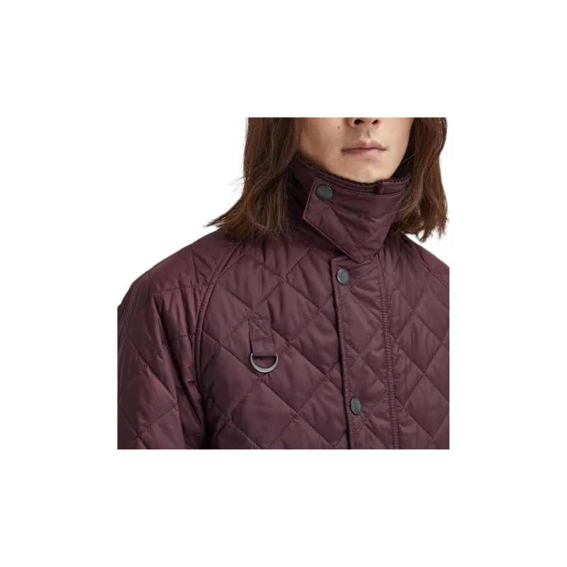 BARBOUR FW24 Jacket Men's Bordeaux Red-6