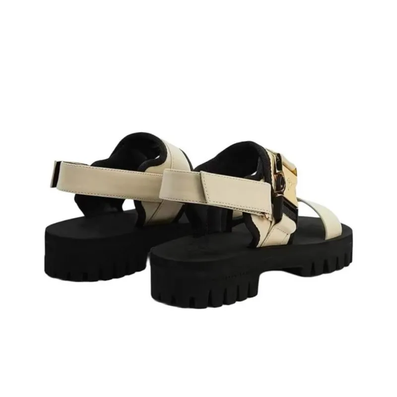 Giuseppe Zanotti Shyan Chunky Leather Sandals Women's-3