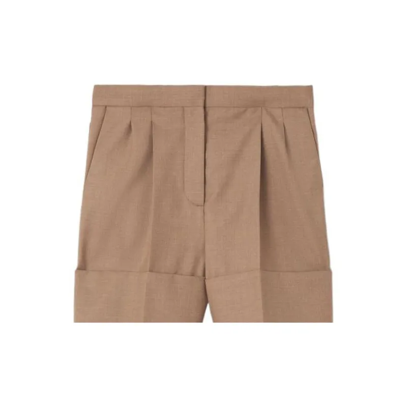 Burberry FW22 Casual Shorts Women's Umber-4