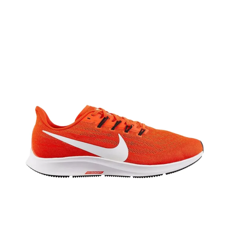 Nike Air Zoom Pegasus 36 Anti Slip Wear Resistant Low Top Running Shoes Women's Orange-1