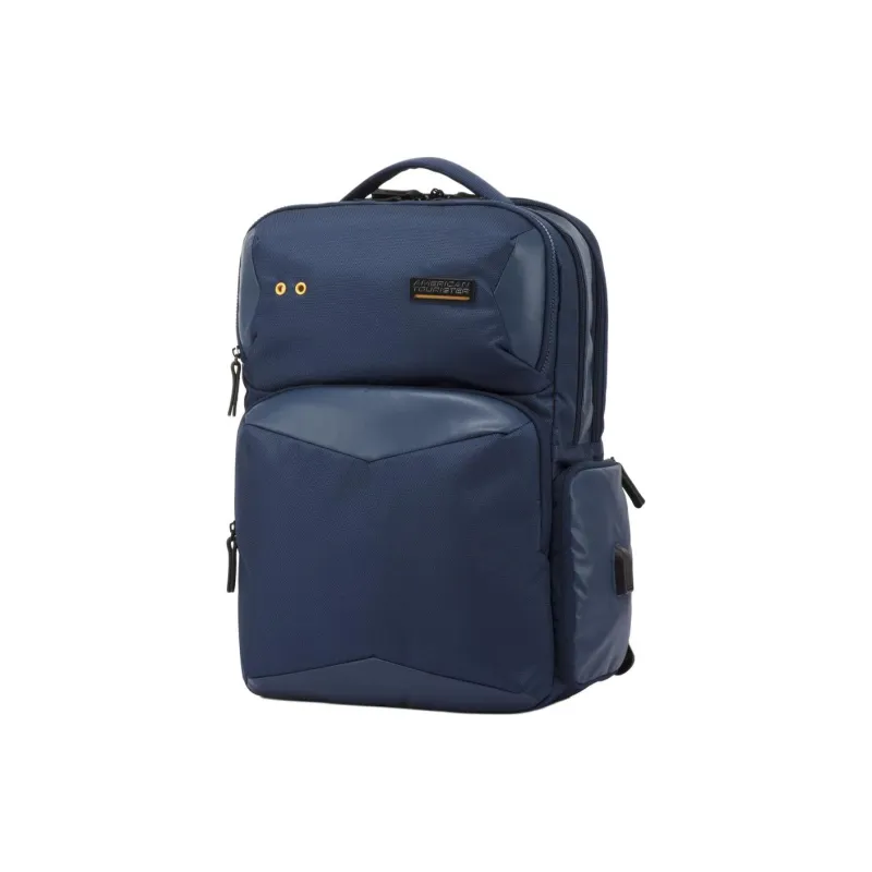 AMERICAN TOURISTER Polyester Backpack Unisex Marine Blue-1